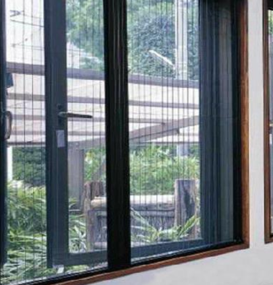 customized Pleated fiberglass window screen for house